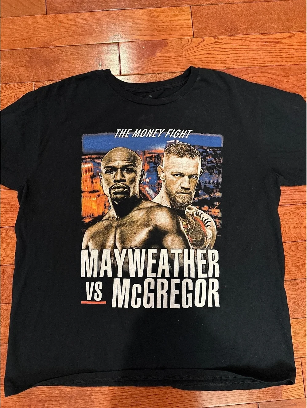 2017 Mayweather McGregor The Money Fight Boxing T-Shirt